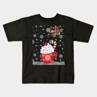 Hot cocoa vibes Kids T-Shirt